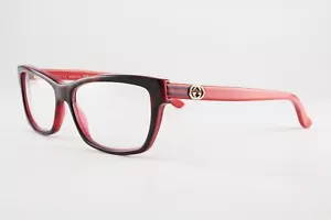 Rari Autentici Occhiali Montatura Rosso Tartaruga Tartaruga Scura Gucci GG 3562 L9C 53mm Italia - Foto 1 di 5