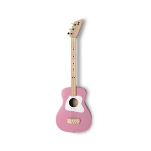 LOOG Pro Acoustique Rose, 3-saitige Guitare Acoustique