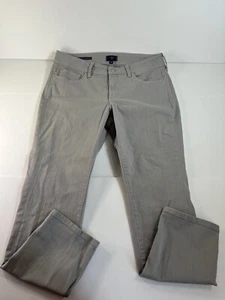 NYDJ Jeans Women's Gray Alina Convertible Ankle Jeans Size 8P 32x26 Lift/tck EUC - Picture 1 of 11