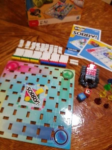 Hasbro U-Build Sorry Game Complete 2010 Excellent Condition Instructions #006 - Picture 1 of 12