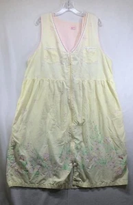 Secret Treasures Woman’s Nightgown Beach Theme Yellow Seashells 48x45 Pockets - Picture 1 of 23