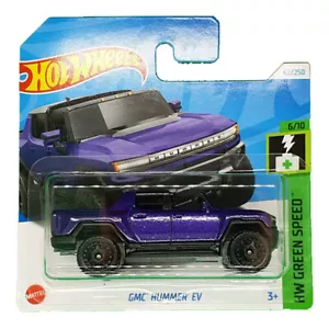 HOT WHEELS HTD16 GMC HUMMER EV 2024 (HW GREEN SPEED) 6/10 62/250 - Foto 1 di 1