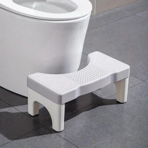 New Squatty Toilet Step Stool Potty Chair Squat Squatting Bathroom Sit Footstool - Picture 1 of 9