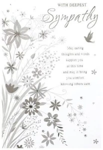 Simon Elvin With Deepest Sympathy Card - Picture 1 of 2
