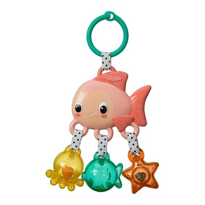 Dijes marinos Infantino Link & Jingle sonajero de peces Foto 1 de 3