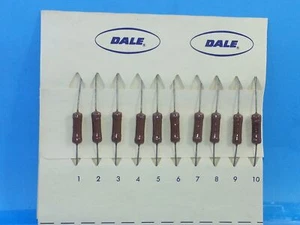 Dale 1.62kΩ Ohm RN65D1621F CMF Metal Film Resistor 1% MIL SPEC .5W Qty (10) NOS - Picture 1 of 7