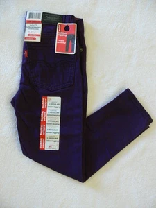 LEVI'S Satee Legging Adjustable Waist Girls Purple Jeans Sz. 5 Regular - NWT - Picture 1 of 5