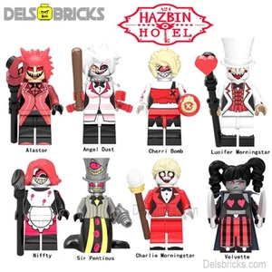 Hazbin Hotel Set 8 beste Lego Minifiguren Custom Spielzeug - Bild 1 von 1