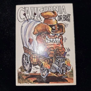 1970-1973 Donruss Odder Odd Rods Card Sticker 55 - Picture 1 of 2