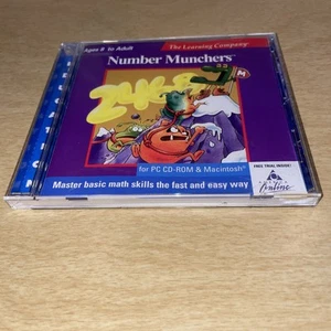 Number Munchers (PC, Windows/Mac 1995, The Learning Company) Math Education Tool - Picture 1 of 4