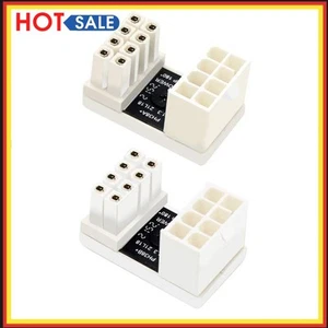 180 Degree 8 Pin Female To 8 Pin Male Adapter Desktop Computer for Graphics Card - Bild 1 von 15
