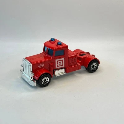 Matchbox Convoy Peterbilt Logo White ''8'' Tractor Unit Mint HTF MINT — 第 1/4 张图片