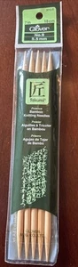 Clover Bamboo 7" Double Point Knitting Needles - Picture 1 of 1