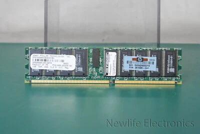 HP 300701-001 1GB DDR SDRAM PC-2100 Server Memory 261585-041 - Image 1 of 3
