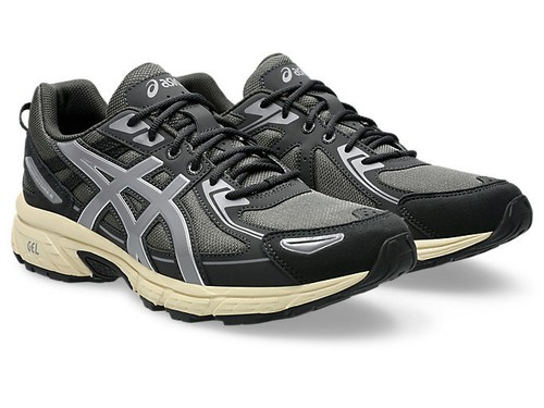 ASICS Gel Venture 6 Grigio Tartufo Grigio Campanile UK 10.5 Nuovo ✅