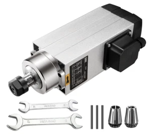 NEW CNC Spindle Motor 220V 3KW 10A 18000RPM 300Hz ER20 Air-Cooled Rectangular - Picture 1 of 5