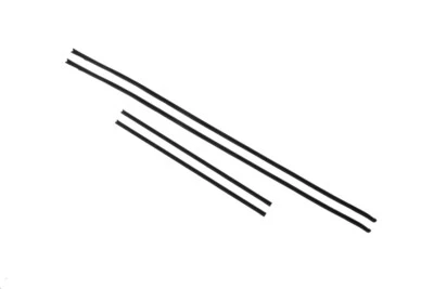 Chevrolet Nova 1962-1967 sedán de 2 puertas cuarto trasero ventana cristal canal de funcionamiento kit Foto 1 de 3