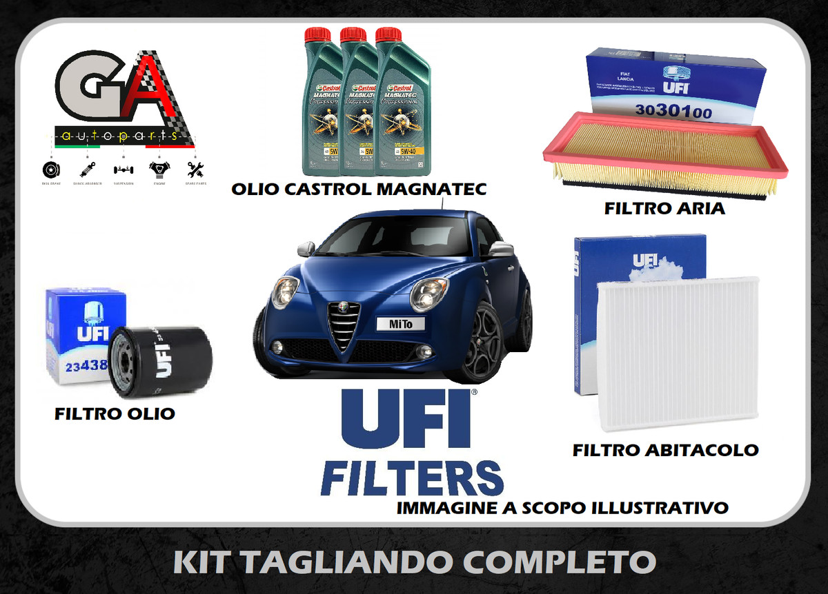 Filtro Olio UFI 23.249.00 - Per Auto Alfa Romeo, Chrysler, Jeep, Opel, VM, Diametro 76mm - Foto 7