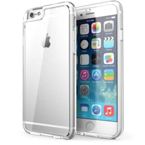 EM Slim Clear Scratch-Resistant Case For iPhone 6 Plus, New - Picture 1 of 1