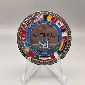 NEW Msiac Nato Otan Headquarters Erussels Challenge Coin - Picture 1 of 5