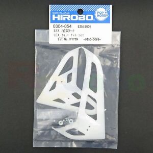 HIROBO 0304-054 LEPTON LEX TAIL FIN SET #0304054 HELICOPTER PARTS