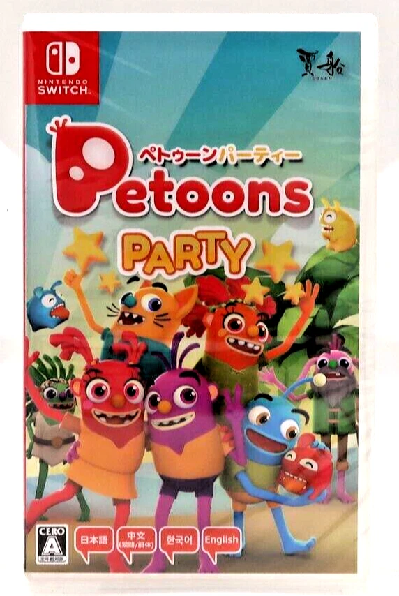 Petoons Party (Brand New) Multi-Language Nintendo Switch Japan Brand New Sealed - Image 1 of 2