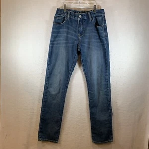 Girls Gap Kids 1969 Slim Jeans Size 18 Distressed - Picture 1 of 8