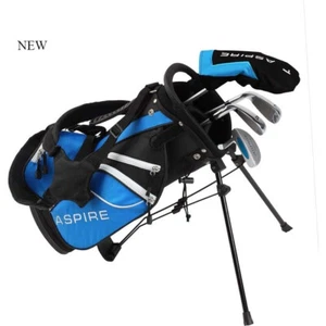 Aspire Junior Plus Kids Golf Clubs for Ages 3-4, Blue - Picture 1 of 6