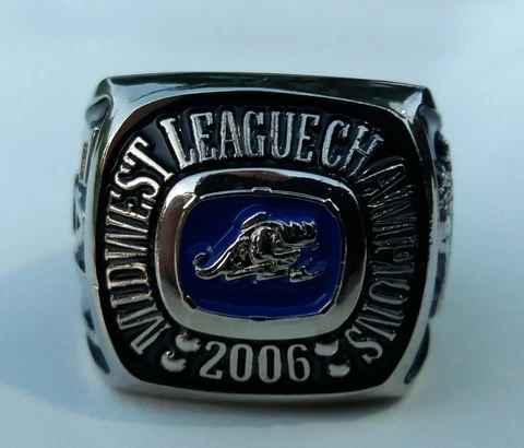 2006 West Michigan Whitecaps Replica Championship Ring SGA 7/28/18 Cover