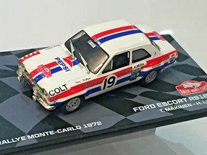 1/43 FORD ESCORT RS 1600 MK 1 RALLYE 1972 MONTE CARLO RALLY TIMO MAKINEN "PEPSI" - Imagen 1 de 4