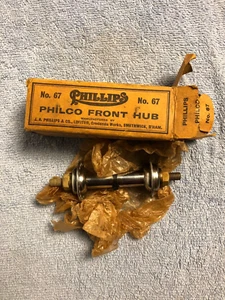 NOS 1960's PHILLIPS Model 67 Front 36 Hole Hub with Packaging - Picture 1 of 6