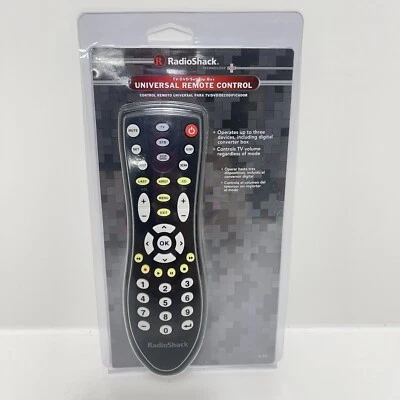 RADIO SHACK 3 Device Universal Remote Control New With Instructions  - Image 1 of 4