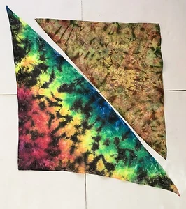 *Neu* Handgefertigtes Camouflage Batik Dreieck Haustier Bandana, ideal für große/XL Hunde! - Bild 1 von 1
