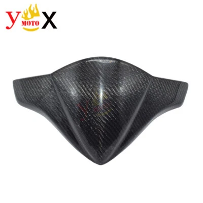 Cubierta de carenado de panel de faros superior de carbono para Honda CB1000R 2008-15 Foto 1 de 4
