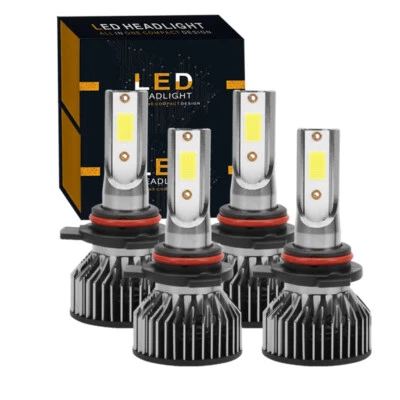For Acura MDX Base Sport Utility 3.5L 2014-2019 CSP LED Headlight High Low Bulbs - Image 1 of 4