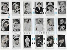 1934 MASSARY CAID COLOR GERMAN MOVIE STAR TOBACCO CARDS, LOT OF 120/360!