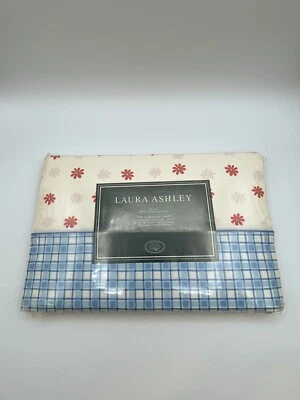 Sábana plana vintage Laura Ashley Queen "Amelia" 200 hilos sin hierro nueva sellada Foto 1 de 4