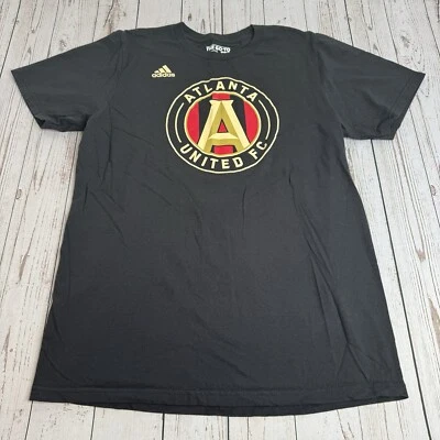 Camiseta Adidas Atlanta United FC Gráfica Para Hombre Mediana Negra Fútbol Manga Corta Foto 1 de 4