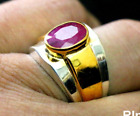 Handmade Ruby Ring Oval Cut Stone Sizes 5-15 Sterling 925 Silver Yaqoot Stone