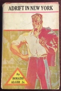 Adrift In New York Hardback Horatio Alger Jr BookGnu - Imagen 1 de 12