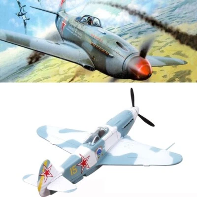 1:72 Scale Alloy Diecast Military Model Soviet Yakovlev Yak-3 Fighter Aircraft - Image 1 of 4