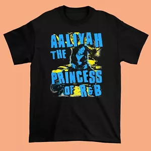 Aaliyah Princess Of R&b Music Singer Shirt Unisex Cotton All Size S-4XL - Picture 1 of 2