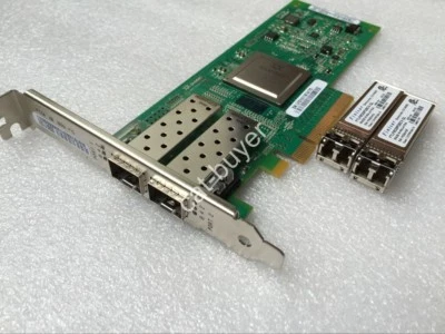 42D0512 IBM Qlogic 8GB Dual Ports FC HBA PCI-E QLE2562 network card - Image 1 of 4