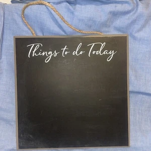 chalkboard sign Things To Do Today - Picture 1 of 4