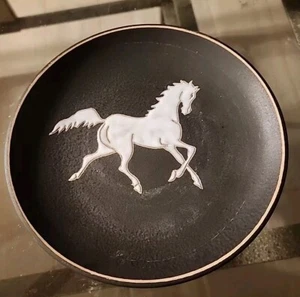 Vintage RUSCHA Horse Ceramic Wall Plate MCM West Germany HJD Cavallo 7.25" - Picture 1 of 10