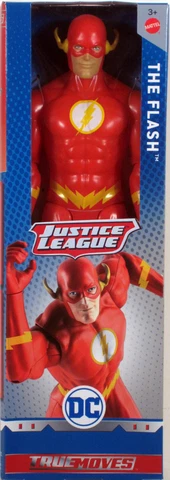 DC Comics Justice League The FLASH 12" Action figure True Moves 2018 GDT51 Cover