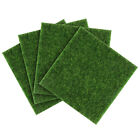 4PCS Miniature Grass Squares: Perfect for Terrariums and Fairy Gardens