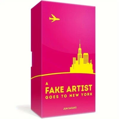 Playing Card Game A Fake Artist Goes to New York Board Cards Family Friend Games - Image 1 of 4