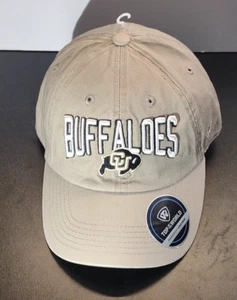 University of Colorado Buffaloes Hat Cap Strap Back Adult Biege Top of the World - Picture 1 of 10