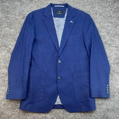 TAILORBYRD Blazer Mens size 40R Sport Coat Casual Jacket Linen blend Solid - Image 1 of 4
